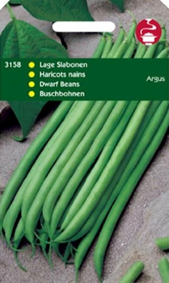 Buschbohne Argus (Phaseolus) 100 Samen HT